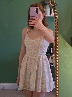 Altar'd State White Floral Sundress